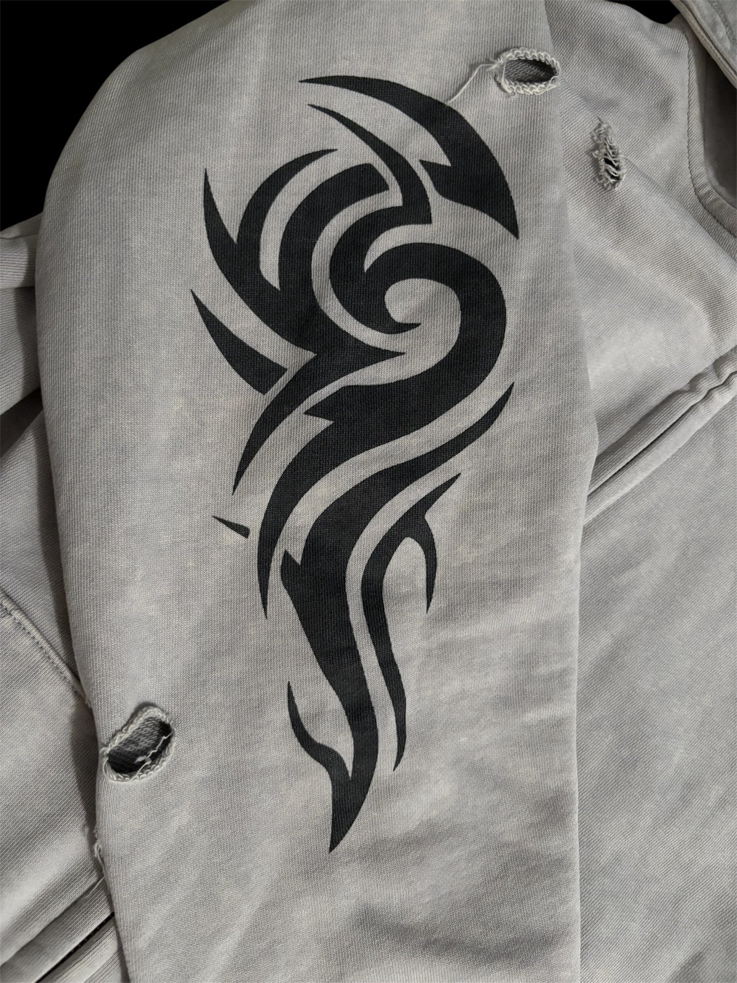 TRIBAL WASHED HOODIE